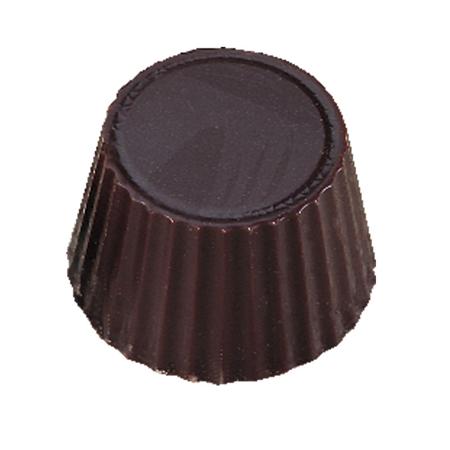 Polycarbonaat Bonbon Chocoladevorm: Rond gekarteld