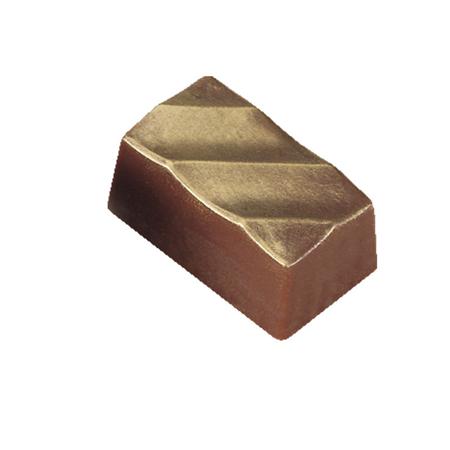 Polycarbonaat Bonbon Chocoladevorm: Rechthoek Diagonale Streep