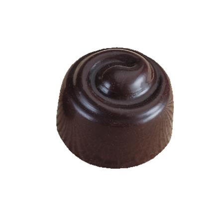 Polycarbonaat Bonbon Chocoladevorm: Rond Swirl