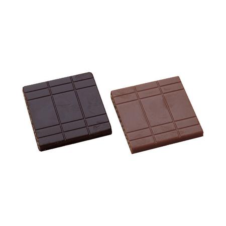 Polycarbonaat Bonbon Chocoladevorm: Vierkant Tablet
