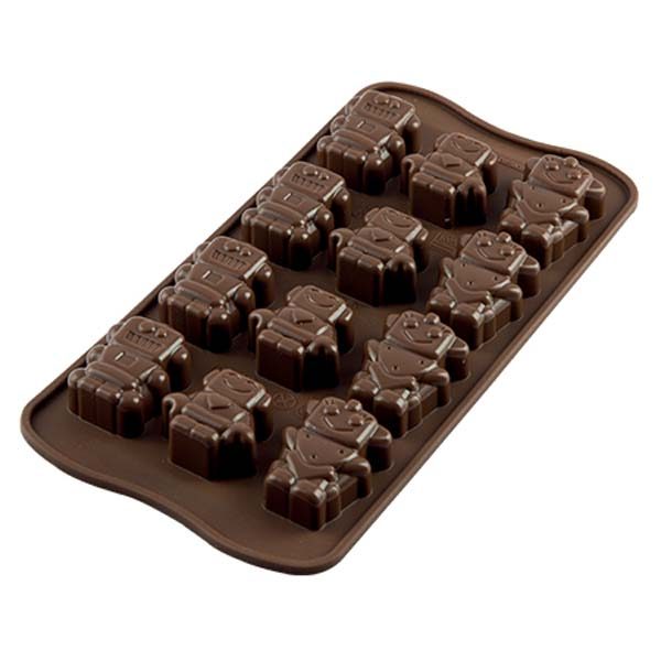 Siliconen Chocoladevorm: Robochoc