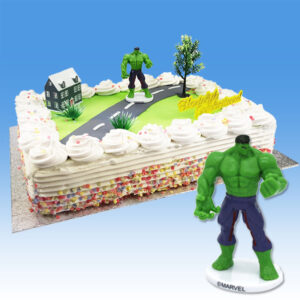 Hulk - Taart Decoratie Set