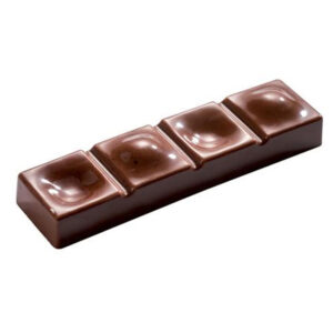 Polycarbonaat Bonbon Chocoladevorm: Reep - Holletjes