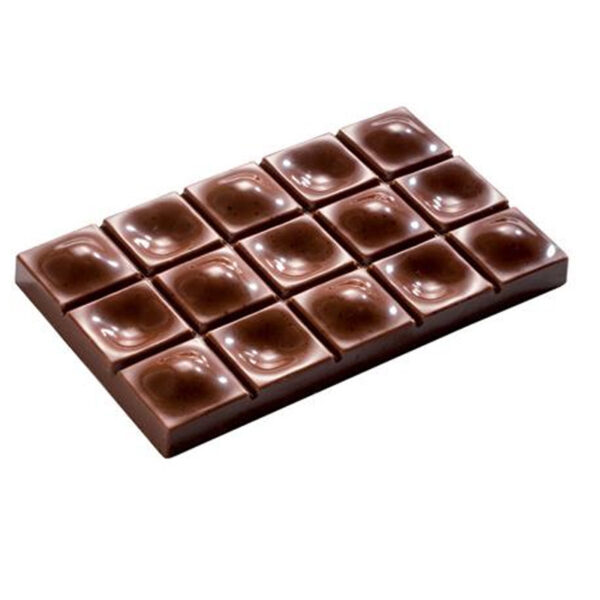 Polycarbonaat Bonbon Chocoladevorm: Tablet - Holletjes