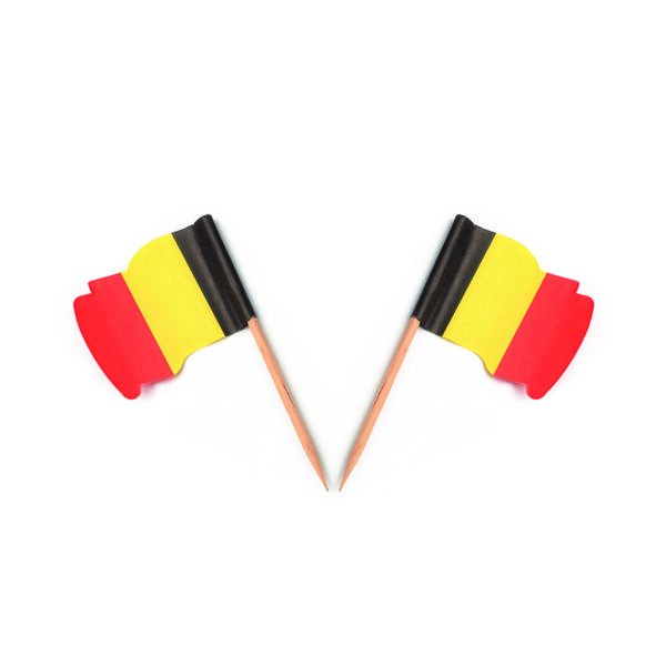 Vlagprikkers België Wapperend
