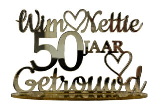 3549002 Topper Jubileum 50 jaar