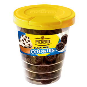 Taart Strooisels: black mini koekjes