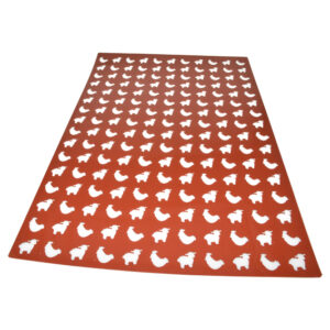 Siliconen Galettes Strijkmal - Paaslammetjes en haantjes