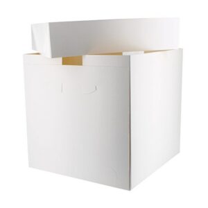 Taartdoos extra hoog 35,5x35,5 cm h 30,4 cm