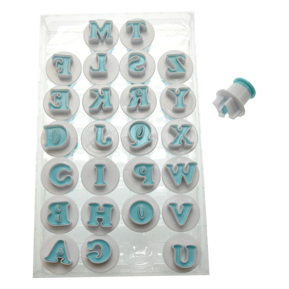 Steker-Uitdrukker Set - Hoofdletters Alfabet