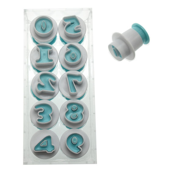 Steker-Uitdrukker Set - Cijfers 0 t/m 9